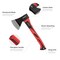 Intertool 15-inch Chopping Axe, 1.8 lbs HT08-0262 - alternate 5